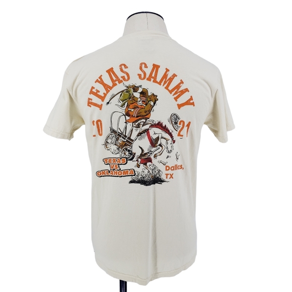 Comfort Colors Other - Comfort Colors Texas Sammy Shirt Longhorn OU Short Sleeve Football Tee
